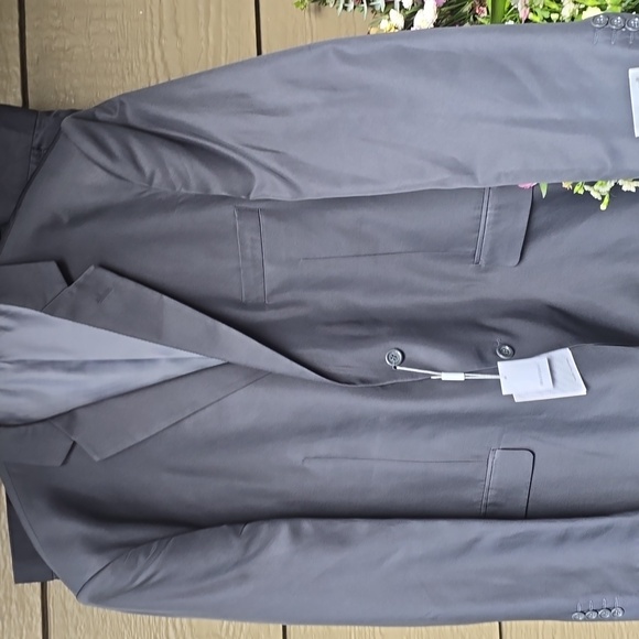 Braveman Men's Mod Mp200-05 Charcoal Gray Two-piece Suit 50r 44w NWT - Picture 3 of 17